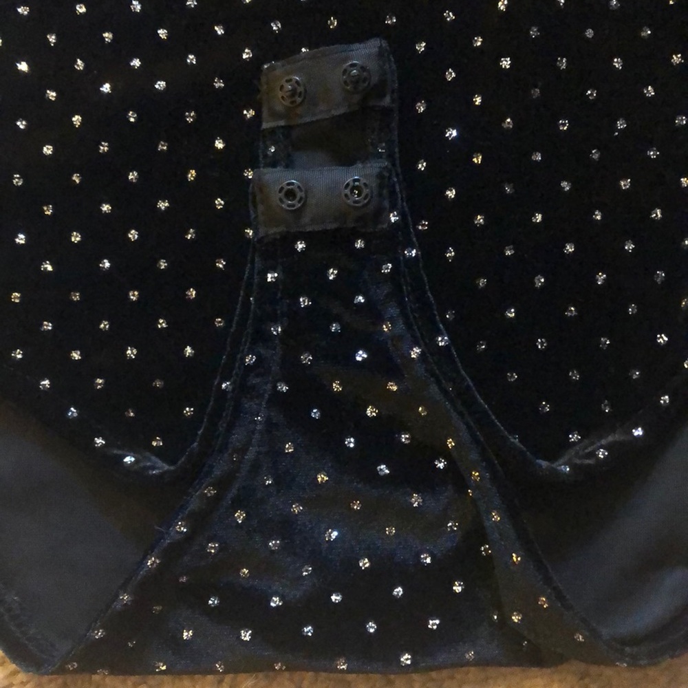🟠 ZARA 🟠 (Trafaluc)  velvet long sleeve bodysuit - Picture 3 of 8